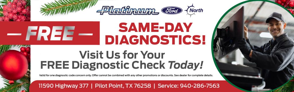 Free Same-Day Diagnostics at Platinum Ford North