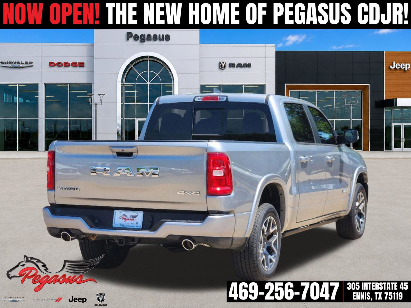 2025 RAM Ram 1500 Laramie Crew Cab 4x4 5'7' Box