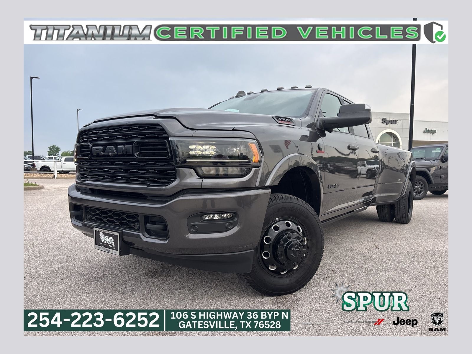2022 RAM Ram 3500 Limited Crew Cab 4x4 8' Box
