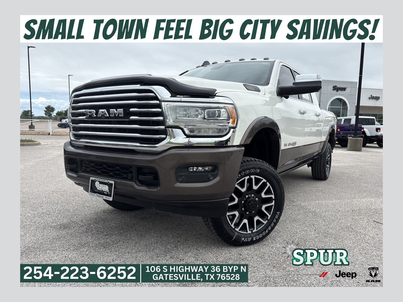 2020 RAM Ram 2500 Laramie Longhorn Mega Cab 4x4 6'4' Box