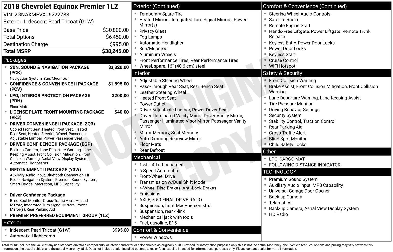 2018 Chevrolet Equinox Premier