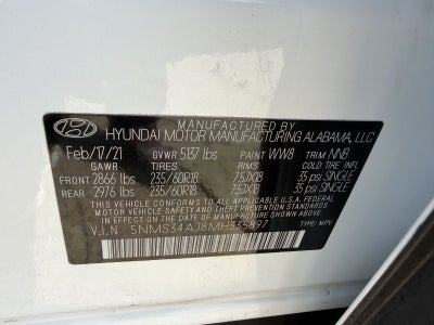 2021 Hyundai Santa Fe SEL