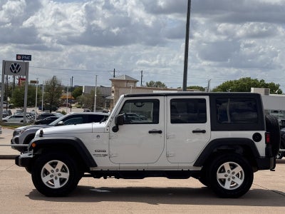 2018 Jeep Wrangler JK Unlimited Sport
