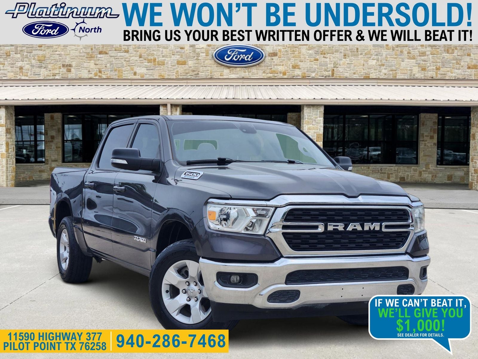 2022 RAM 1500 Big Horn/Lone Star Crew Cab 5'7's photo