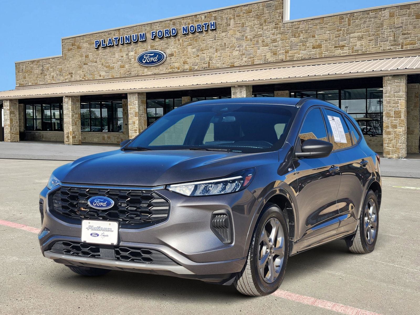 Used 2023 Ford Escape ST-Line with VIN 1FMCU0MN4PUA03599 for sale in Pilot Point, TX