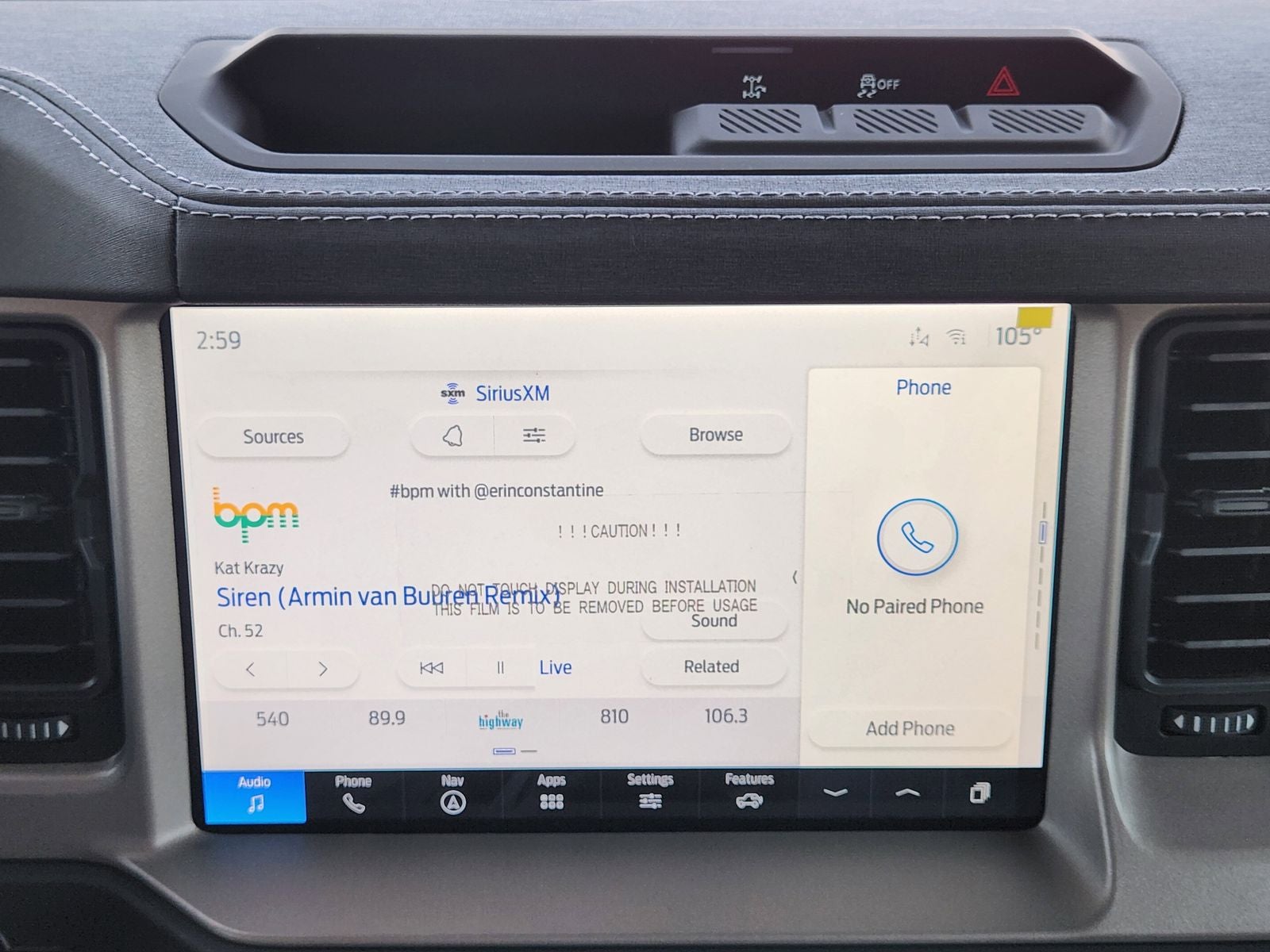 2025 Ford Bronco Outer Banks