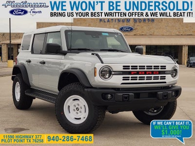 2026 Ford Bronco Heritage Edition