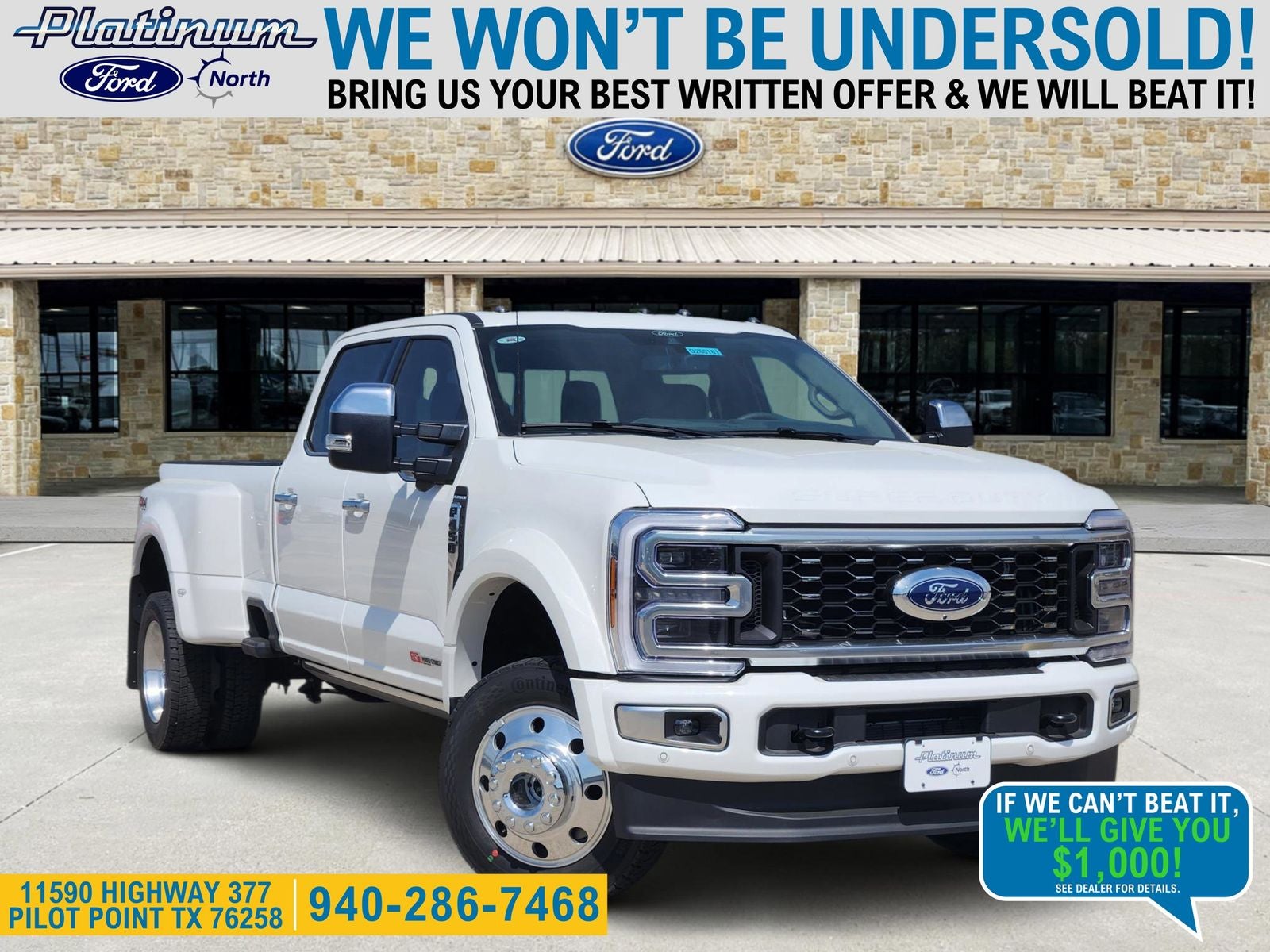 2026 Ford F-450SD Platinum DRW