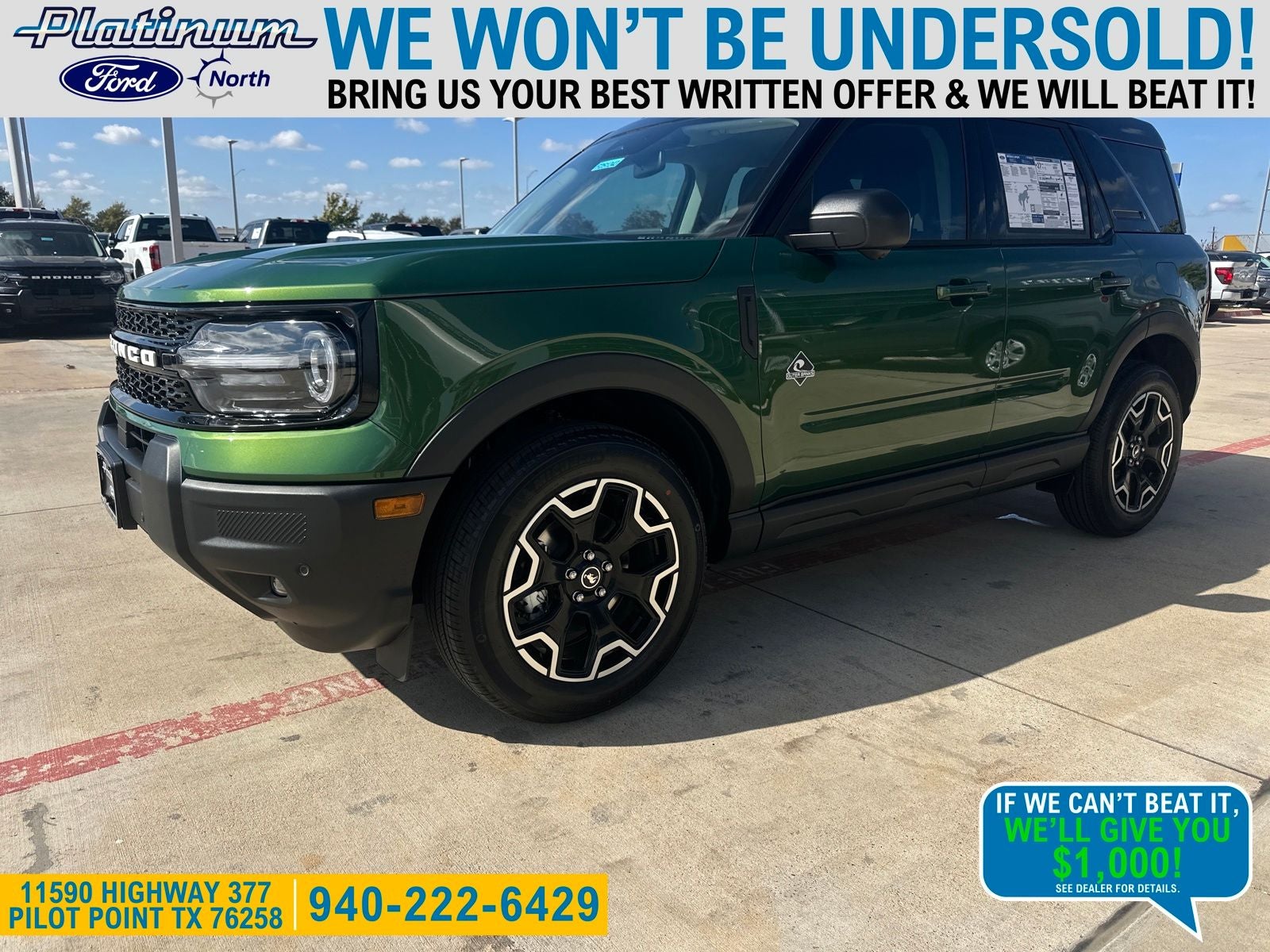 2025 Ford Bronco Sport Outer Banks