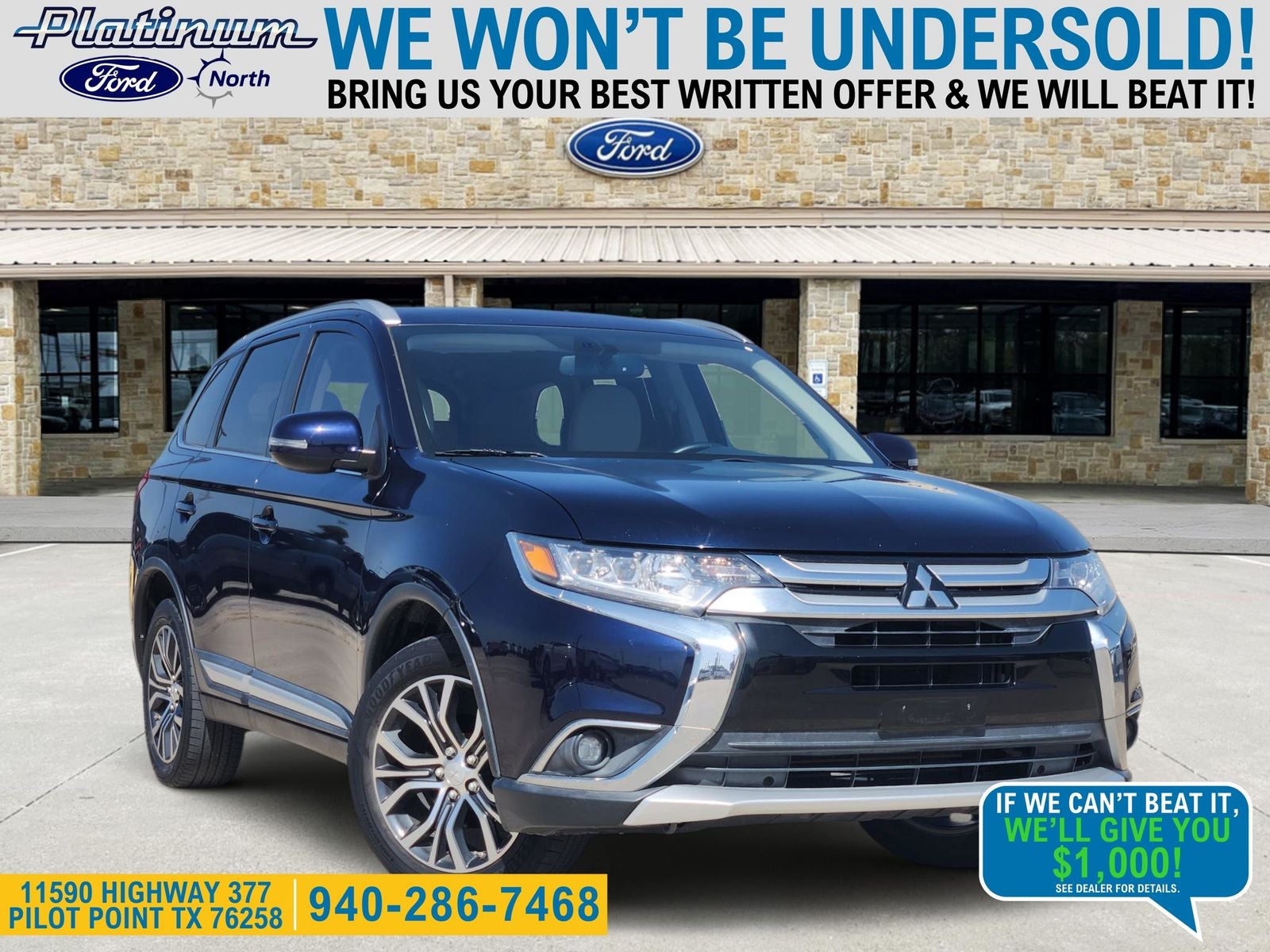 2016 Mitsubishi Outlander GT S-AWC's photo
