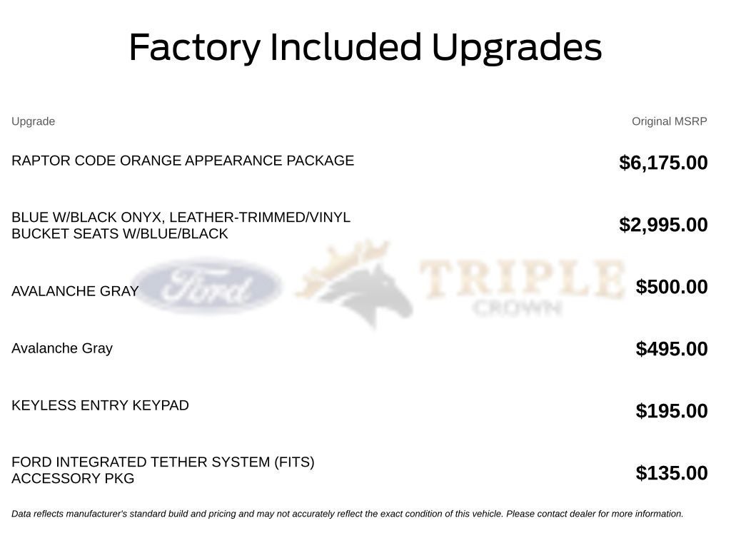 2026 Ford Bronco Raptor