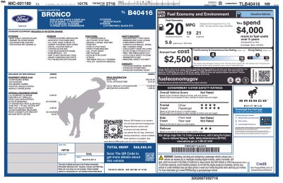 2026 Ford Bronco Outer Banks