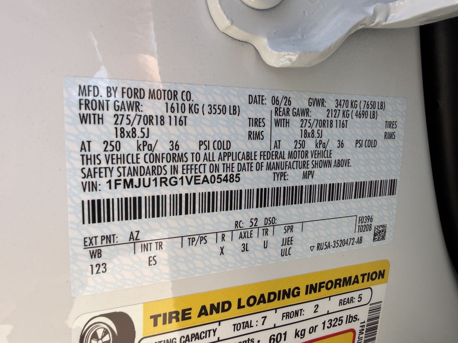 2027 Ford Expedition Tremor
