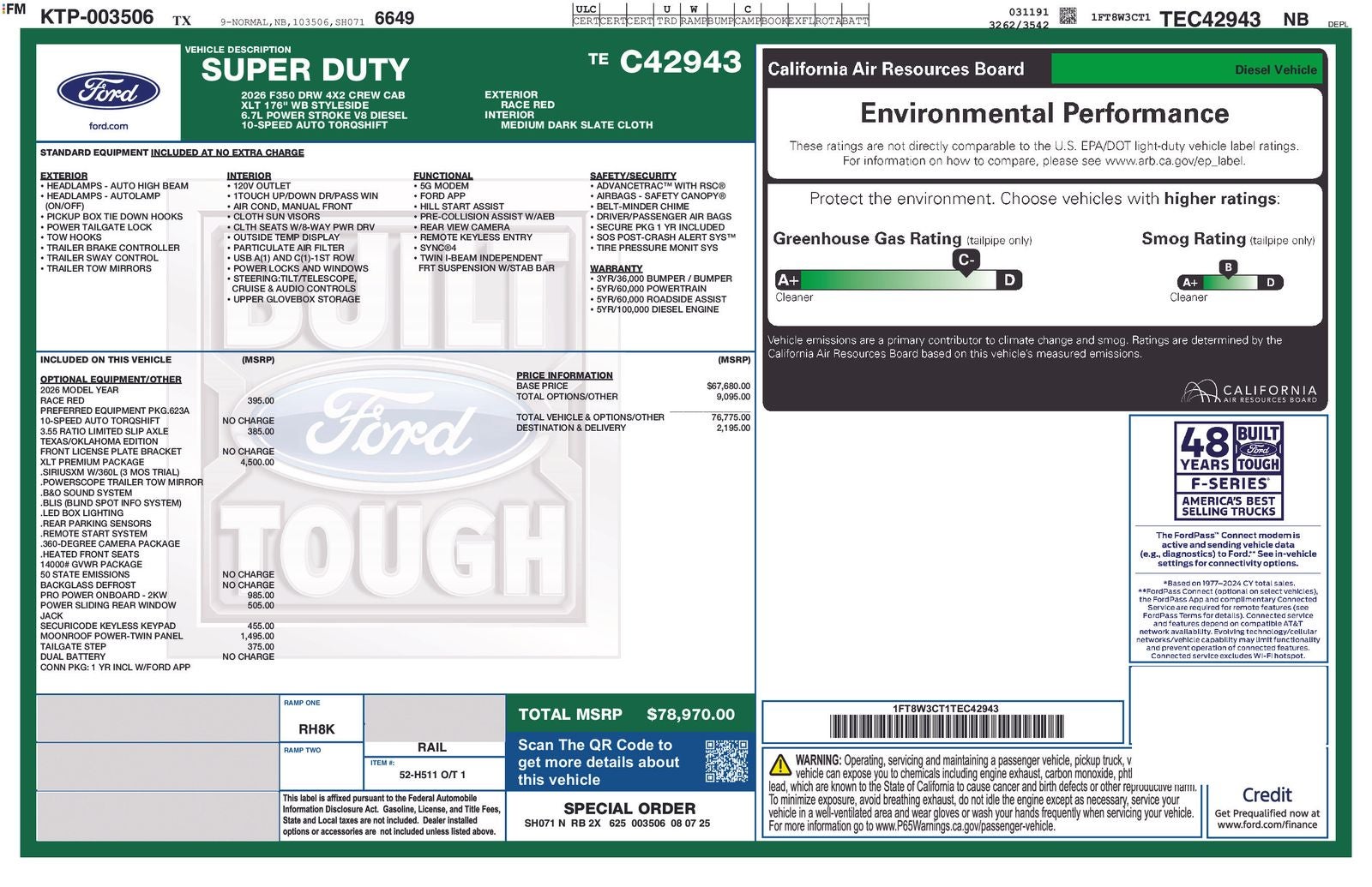 2026 Ford F-350SD XLT DRW