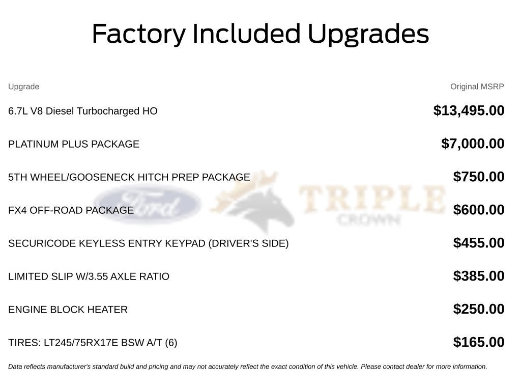 2026 Ford F-350SD Platinum DRW