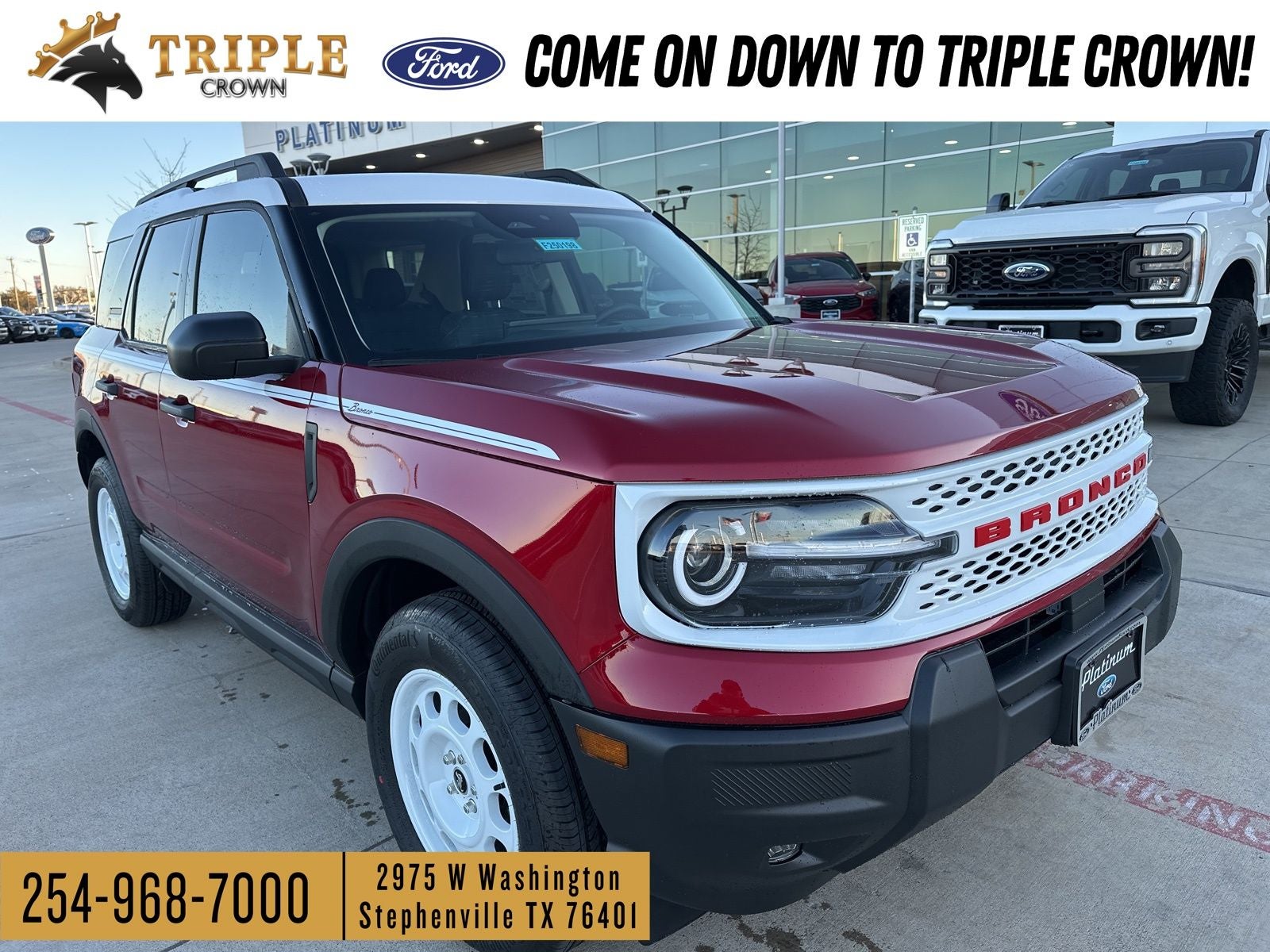 2025 Ford Bronco Sport Heritage