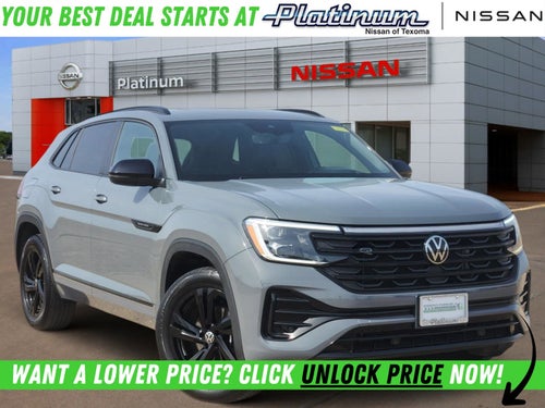 2025 Volkswagen Atlas Cross Sport 2.0T SEL R-Line Black