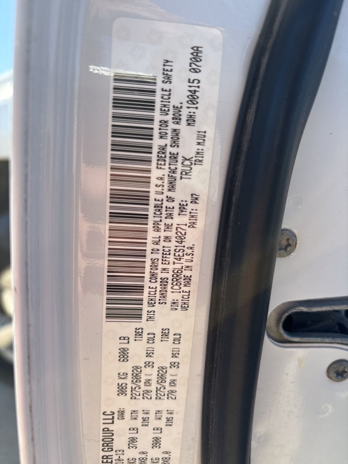 2014 RAM 1500 Lone Star