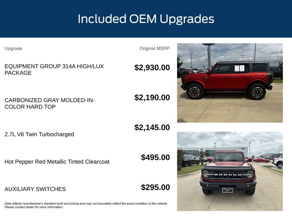 2024 Ford Bronco Outer Banks