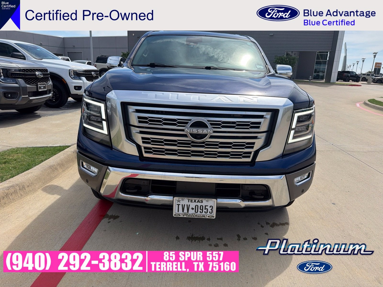 2023 Nissan Titan Platinum Reserve