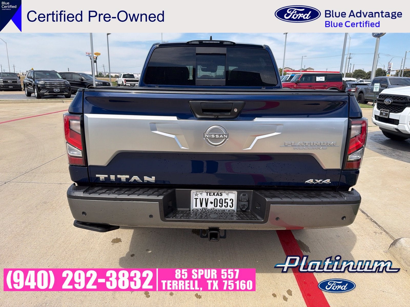 2023 Nissan Titan Platinum Reserve