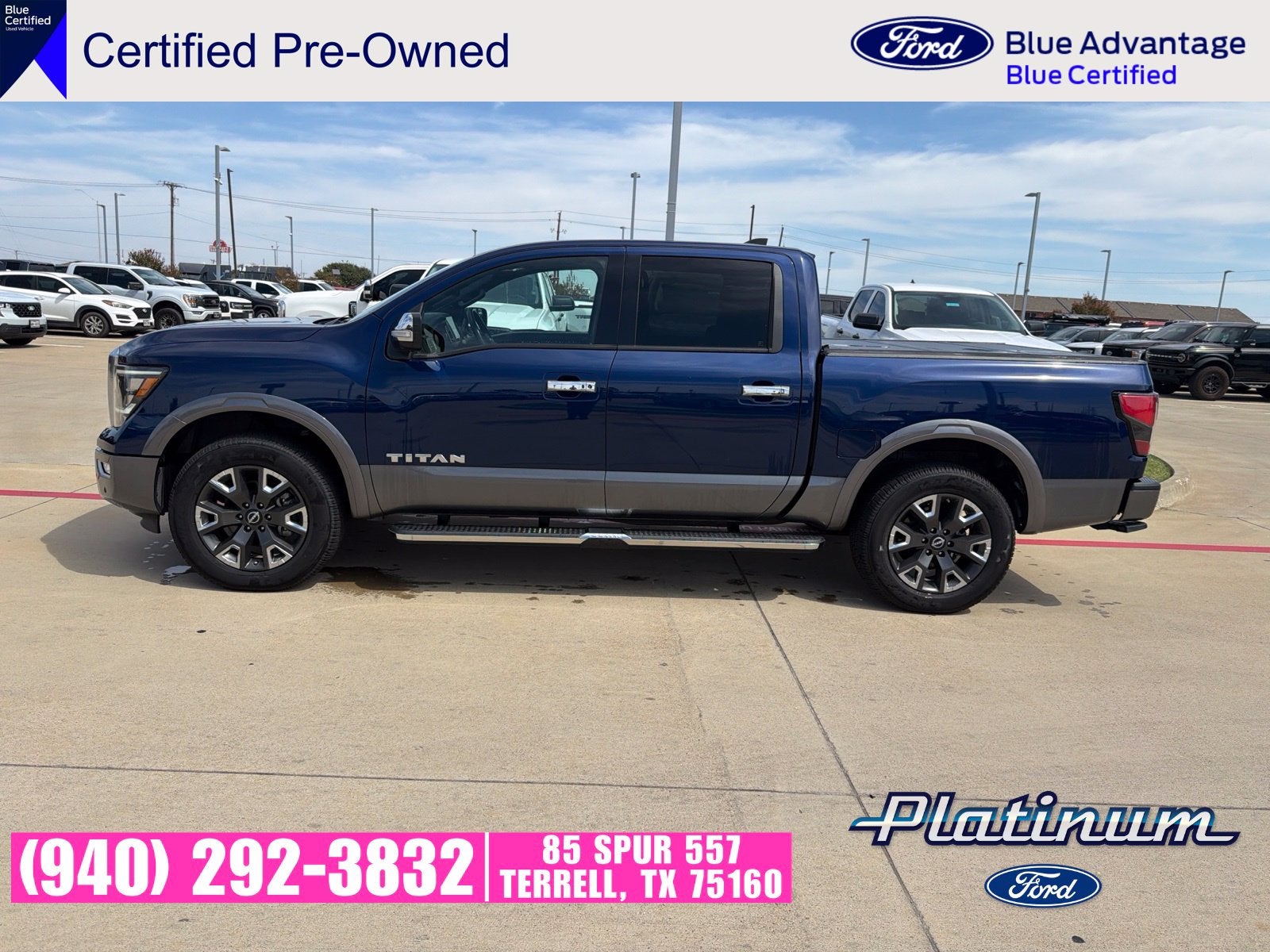 2023 Nissan Titan Platinum Reserve