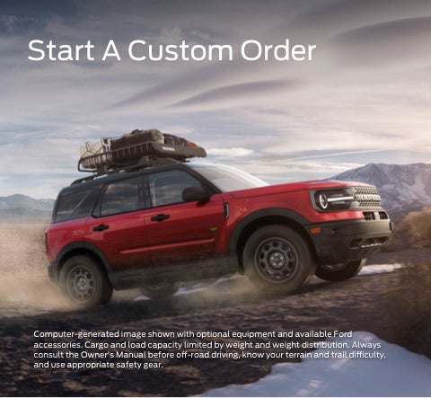Start a custom order | Platinum Ford North in Pilot Point TX