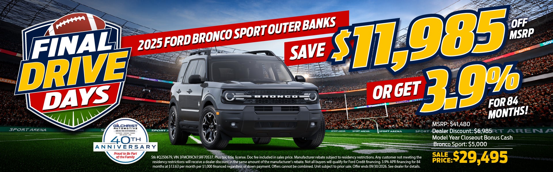 2025 Ford Bronco Sport Outer Banks