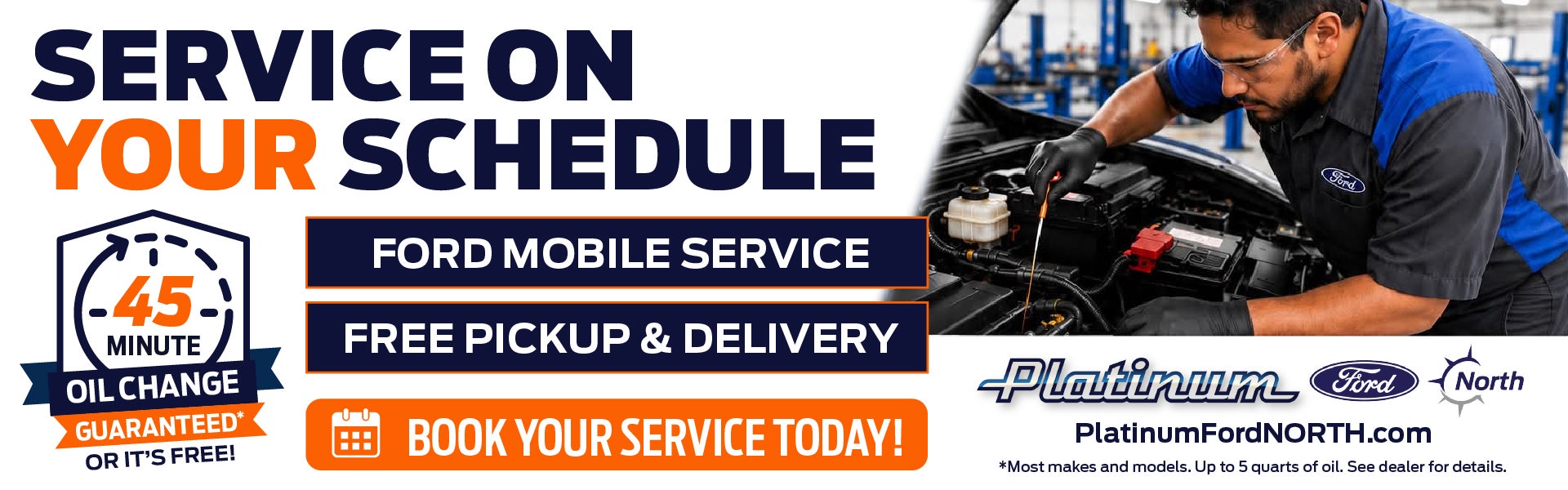 Service On Your Schedule!