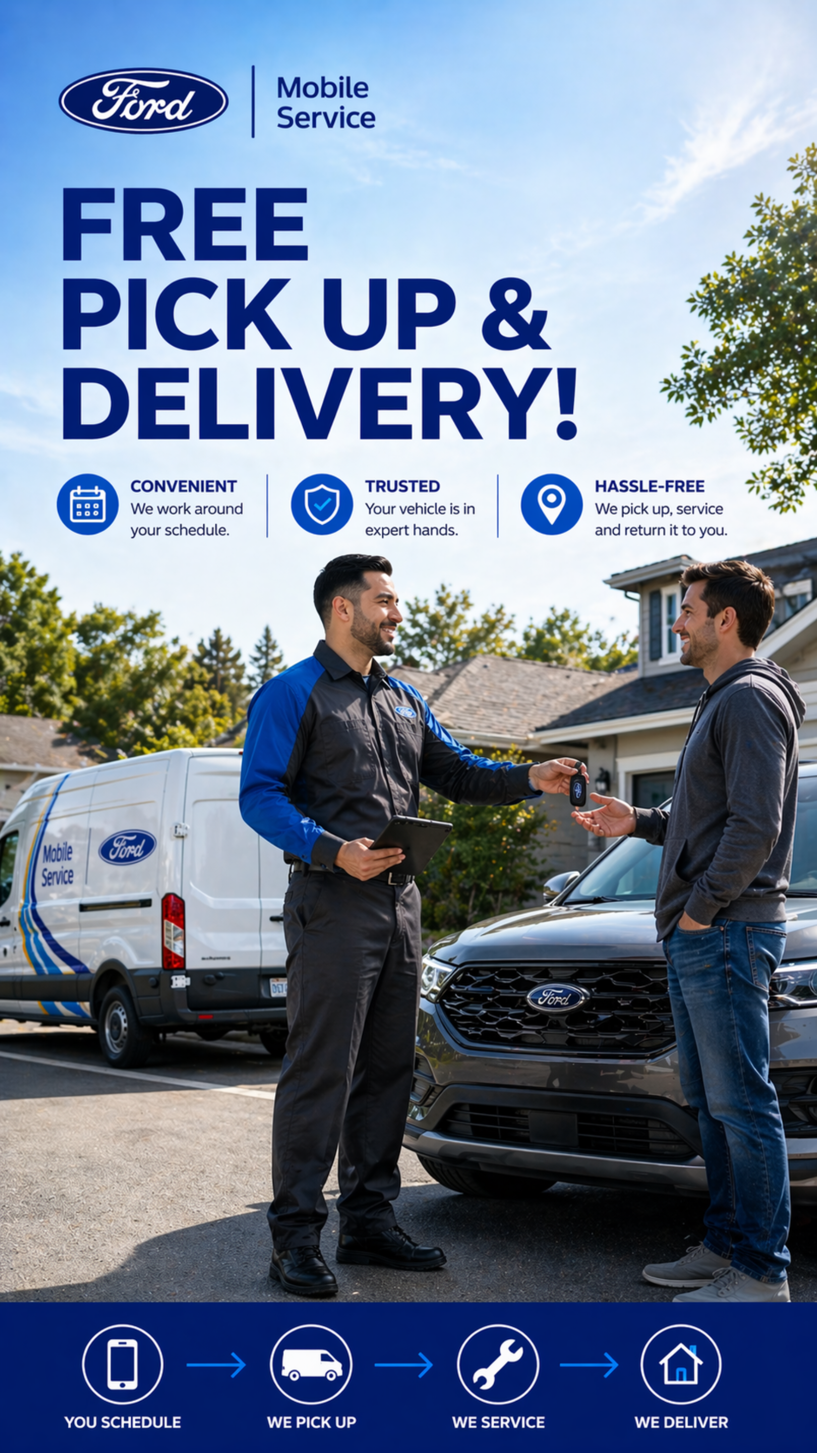 Free Pick Up & Delivery!